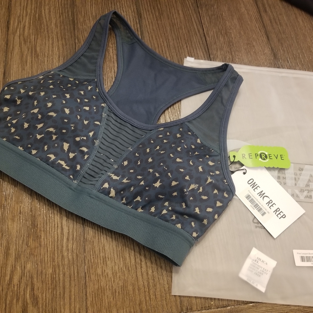 Zyia Pine Leopard bomber bra RC